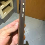 Premium Scars Crazy Horse Genuine Cowhide Leather iPhone Case | Compatible with MagSafe (Ferruginous Brown) photo review