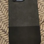 Full-Wrap Italian Alcantara Case for iPhone 16-13 Series | Compatible with MagSafe photo review