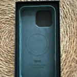 Full-Wrap Italian Alcantara Case for iPhone 16-13 Series | Compatible with MagSafe photo review