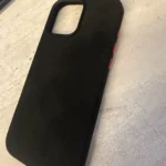 Full-Wrap Italian Alcantara Case for iPhone 16-13 Series | Compatible with MagSafe photo review