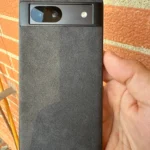 Alcantara Google Pixel Case (Dark Gray) photo review