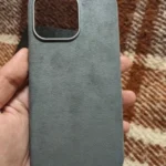 Full-Wrap Italian Alcantara Case for iPhone 16-13 Series | Compatible with MagSafe photo review