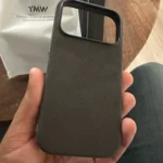 Full-Wrap Italian Alcantara Case for iPhone 16-13 Series | Compatible with MagSafe photo review