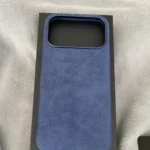 Full-Wrap Italian Alcantara Case for iPhone 16-13 Series | Compatible with MagSafe photo review