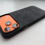 Full-Wrap Italian Alcantara Case for iPhone 16-13 Series | Compatible with MagSafe photo review