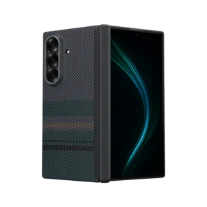 BENKS For Samsung Galaxy Z Fold7 5G Case Kevlar Aramid Fiber Aurora Weave Phone Cover Magnetic Case