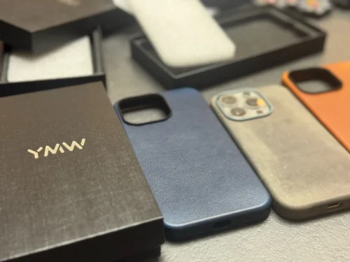 Premium Scars Crazy Horse Genuine Cowhide Leather iPhone Case | Compatible with MagSafe (Noix) photo review