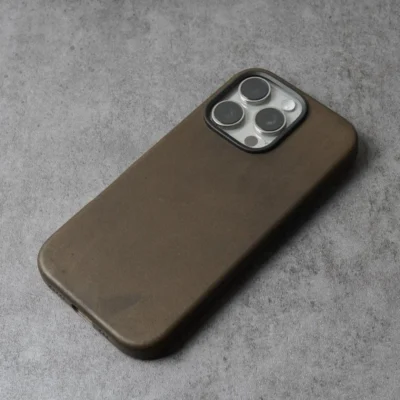 Retro Scars Horsehide Genuine Leather iPhone Case | Compatible with MagSafe
