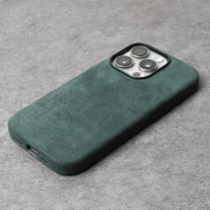 Full-Wrap Italian Alcantara Case for iPhone 14 Series | Compatible with MagSafe