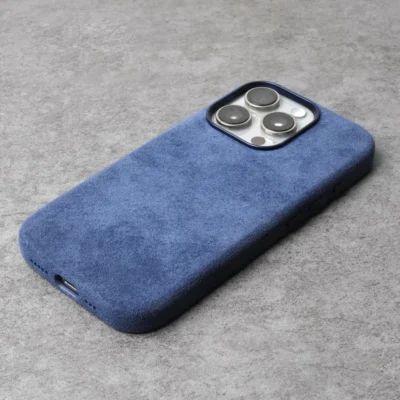 Full-Wrap Italian Alcantara Case for iPhone 15 Series | Compatible with MagSafe