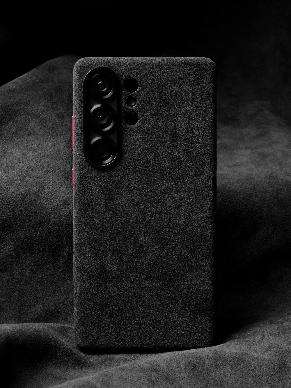 Magnetic ALCANTARA Case for Samsung Galaxy S26 Ultra Premium Material Cover - Image 5