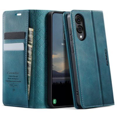 CASEME For Samsung Galaxy S25 Edge Case RFID Blocking Wallet Calf Texture Vegan Leather Flip Cover