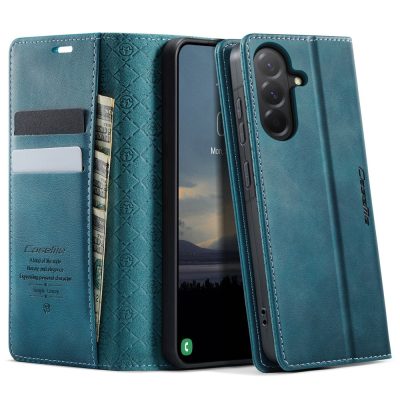 CASEME For Samsung Galaxy A36 Case RFID Blocking Wallet Calf Texture Vegan Leather Flip Cover