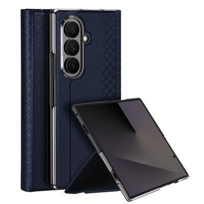 DUX DUCIS For Samsung Galaxy Z Fold8 Ultra Case  Bril Series Leather - PC Phone Cover with Stand