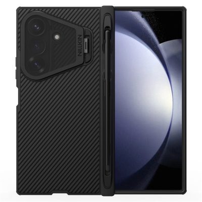 NILLKIN CamShield Prop Magnetic Series For Samsung Galaxy Z Fold8 Ultra Case Phone Cover with Clear Camera Lid / Stylus Pen