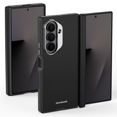 DUX DUCIS Vyne Series For Samsung Galaxy Z Fold8 Ultra Magnetic Case Hinge Protection PU Leather - TPU Protective Cover