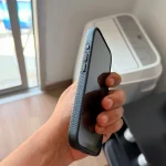 MELKCO For iPhone 17 Pro Max Case Alcantara Phone Cover with Metal Keys / AI Button - Compatible with MagSafe photo review