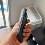 MELKCO For iPhone 17 Pro Max Case Alcantara Phone Cover with Metal Keys / AI Button - Compatible with MagSafe photo review