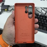 MELKCO For Samsung Galaxy S26 Ultra Case Full-Wrap Genuine Bovine Leather Magnetic Phone Cover photo review