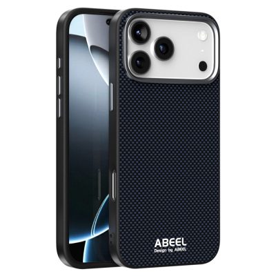 ABEEL For iPhone 18 Pro Max Case Printed PC-TPU Aluminum Alloy Leather Phone Cover |  Compatible with MagSafe