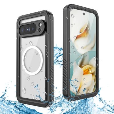 REDPEPPER FS Series For Google Pixel 10 Pro XL IPX8 Waterproof Case Clear Magnetic Shockproof Phone Cover