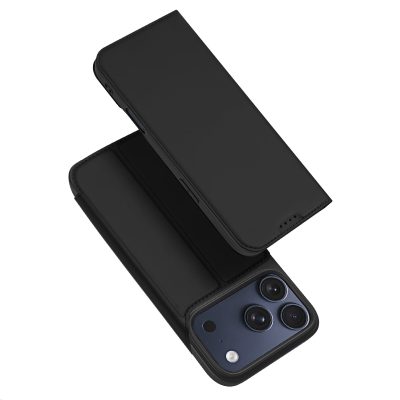 DUX DUCIS Skin Pro Series For iPhone 18 Pro Max Case Leather Stand Phone Cover With Card Holder