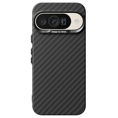 ABEEL For Google Pixel 10 Pro / Pixel 10 Magnetic Case PC-TPU Ultra Thin Minimalist Phone Cover With Carbon Fiber Texture Design