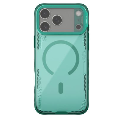 NILLKIN Iceblade CamProp For iPhone 18 Pro Max Case Clear Lens Lid Kickstand PC TPU Phone Cover | Compatible with MagSafe