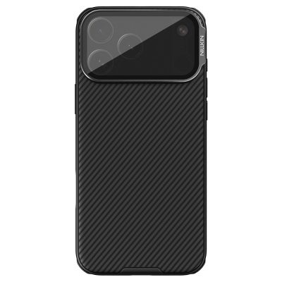 NILLKIN Camshield Prop Magnetic Series For iPhone 18 Pro Max Case Clear Black Lens Lid PC-TPU Phone Back Cover | Compatible with MagSafe