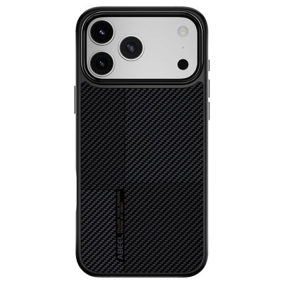 ABEEL CF-Lyocell Series For iPhone 18 Pro Max Case Microfiber PC E-TPU Phone Cover | Compatible with MagSafe