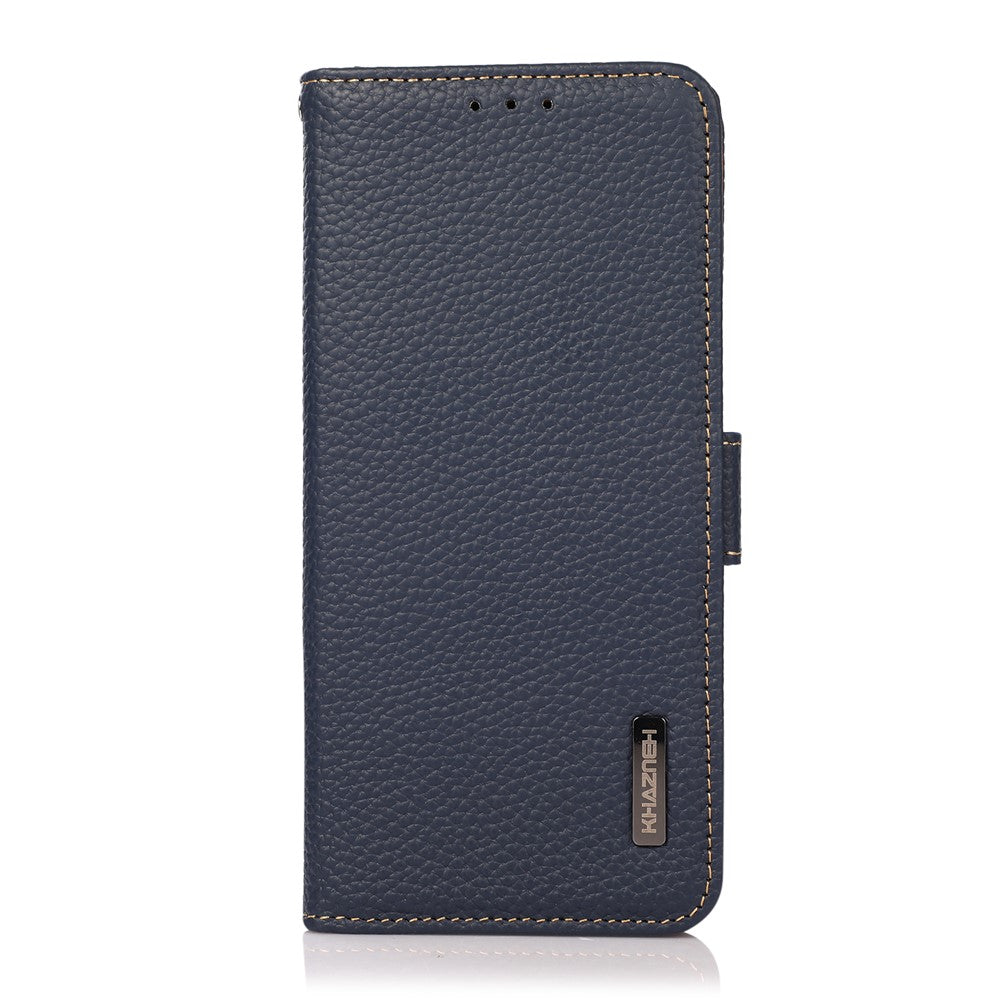 KHAZNEH For Google Pixel 11 / Pixel 11 Pro Case Litchi Texture Genuine Cow Leather Cover RFID Blocking Wallet - Image 9