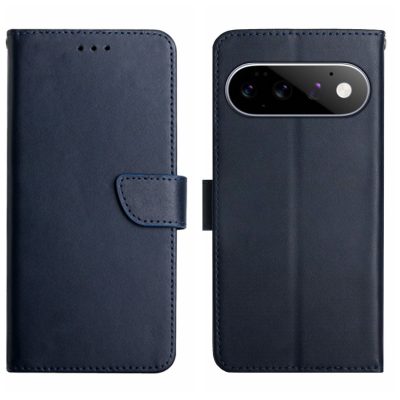 Wallet Case For Google Pixel 11 Pro XL Nappa Texture Genuine Cow Leather Flip Phone Cover