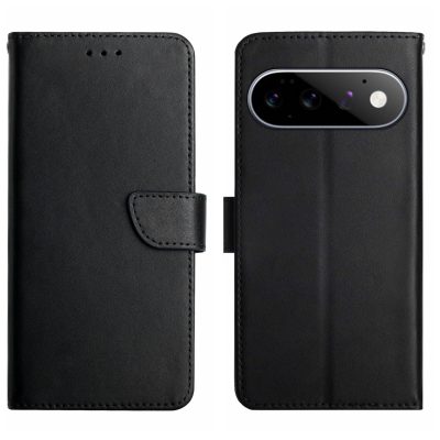 Wallet Case For Google Pixel 11 Pro / Pixel 11 Case Nappa Texture Genuine Cow Leather Flip Phone Cover