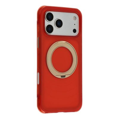 JAUCASE For iPhone 18 Pro Case Kickstand Wave Texture PC-TPU Airbag Corner Protection Phone Cover with Camera Control Button | Compatible with MagSafe