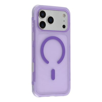 JAUCASE For iPhone 18 Pro Max Case Wave Texture PC-TPU Airbag Corner Protection Phone Cover Camera Control Button | Compatible with MagSafe