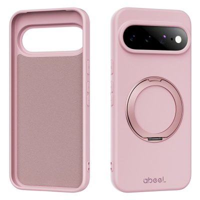 ABEEL For Google Pixel 11 Magnetic Case Kickstand Skin Touch Liquid Silicone Phone Cover