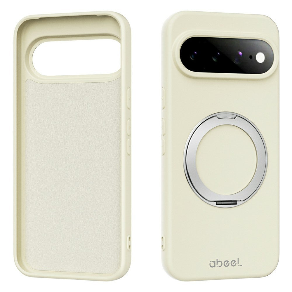 ABEEL For Google Pixel 11 Magnetic Case Kickstand Skin Touch Liquid Silicone Phone Cover - Image 11