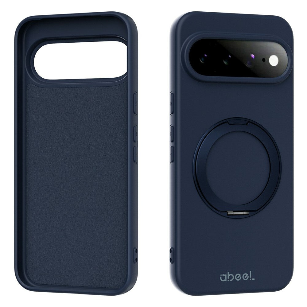 ABEEL For Google Pixel 11 Magnetic Case Kickstand Skin Touch Liquid Silicone Phone Cover - Image 9