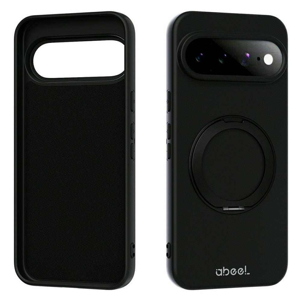 ABEEL For Google Pixel 11 Magnetic Case Kickstand Skin Touch Liquid Silicone Phone Cover - Image 12