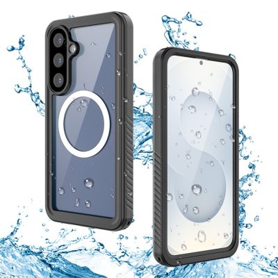REDPEPPER FS Series For Samsung Galaxy S26 FE IPX8 Waterproof Case PC TPU PET Clear Phone Cover | Compatible with MagSafe