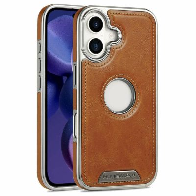 RMBMAX For iPhone 17 Case Electroplated Shockproof Anti-Scratch Phone Back Cover | Compatible with MagSafe