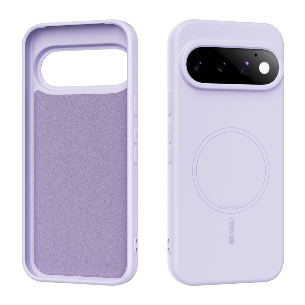 ABEEL Magnetic Case For Google Pixel 11 Skin Touch Liquid Silicone Phone Back Cover - Image 2