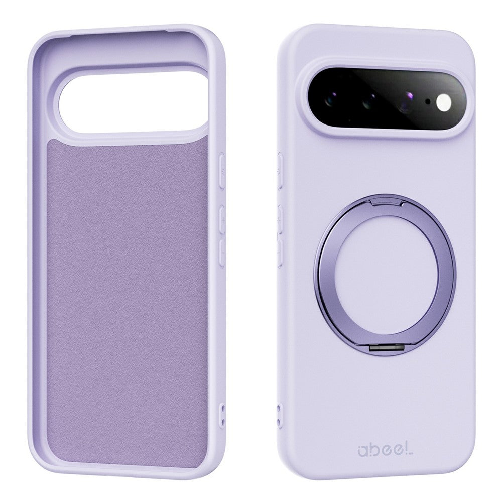ABEEL For Google Pixel 11 Pro Magnetic Case Kickstand Skin Touch Liquid Silicone Phone Cover - Image 10