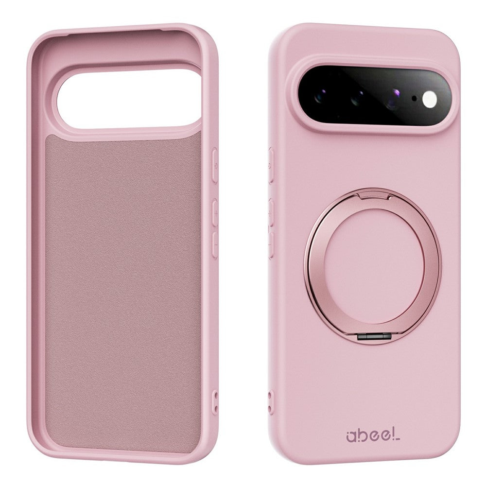 ABEEL For Google Pixel 11 Pro Magnetic Case Kickstand Skin Touch Liquid Silicone Phone Cover - Image 12