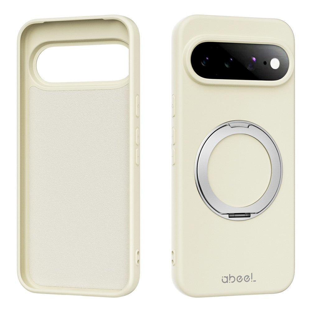 ABEEL For Google Pixel 11 Pro Magnetic Case Kickstand Skin Touch Liquid Silicone Phone Cover - Image 13