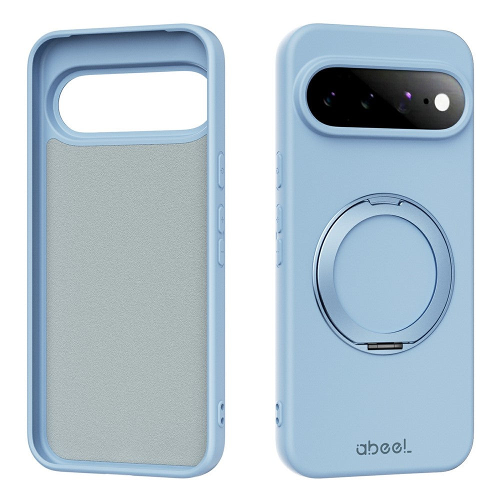 ABEEL For Google Pixel 11 Pro Magnetic Case Kickstand Skin Touch Liquid Silicone Phone Cover - Image 11