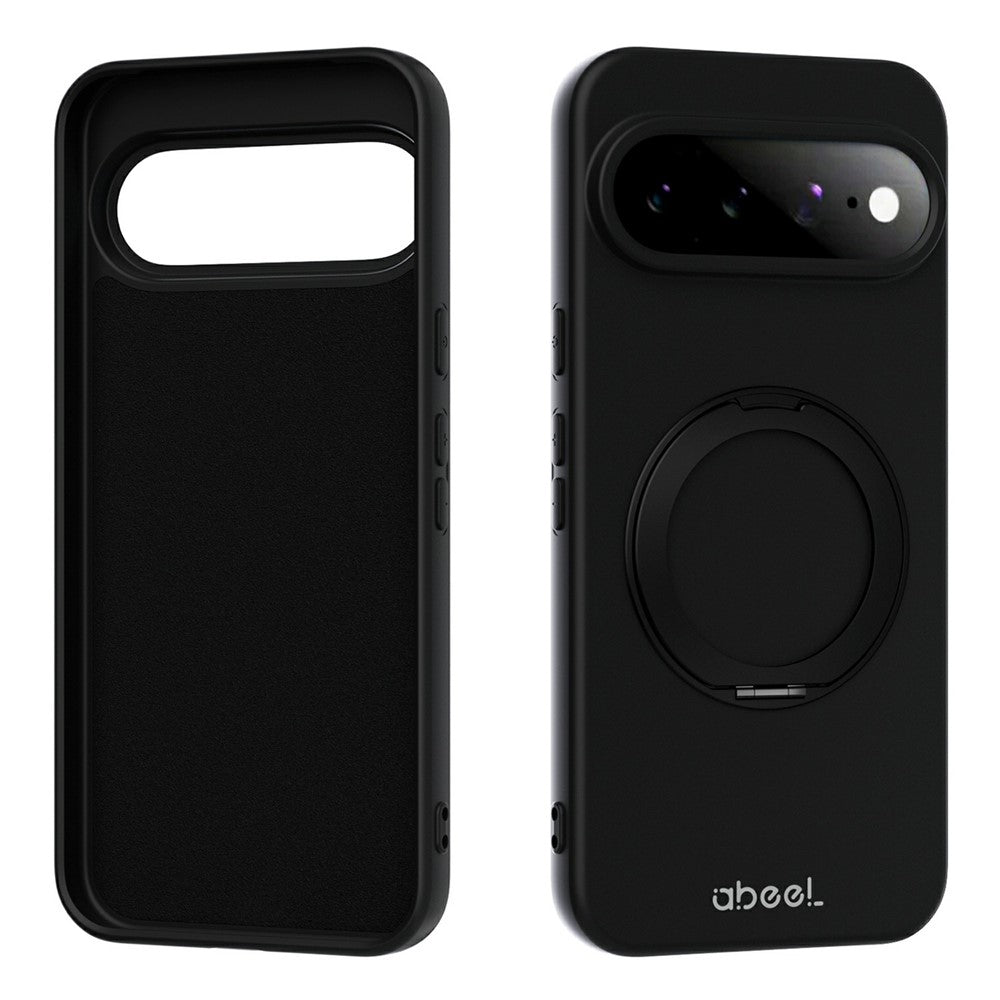 ABEEL For Google Pixel 11 Pro Magnetic Case Kickstand Skin Touch Liquid Silicone Phone Cover - Image 9