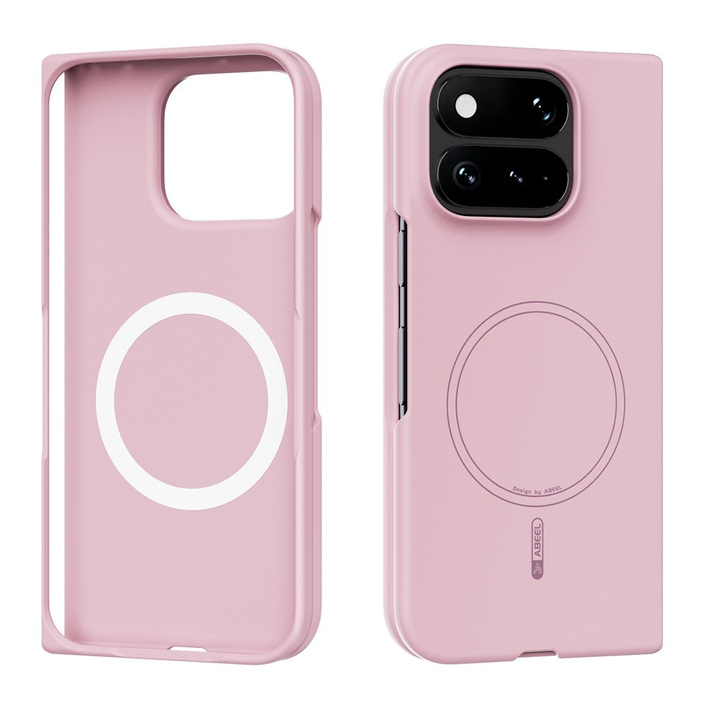 ABEEL Magnetic Case For Google Pixel 11 Pro Fold Skin Touch Liquid Silicone Phone Back Cover