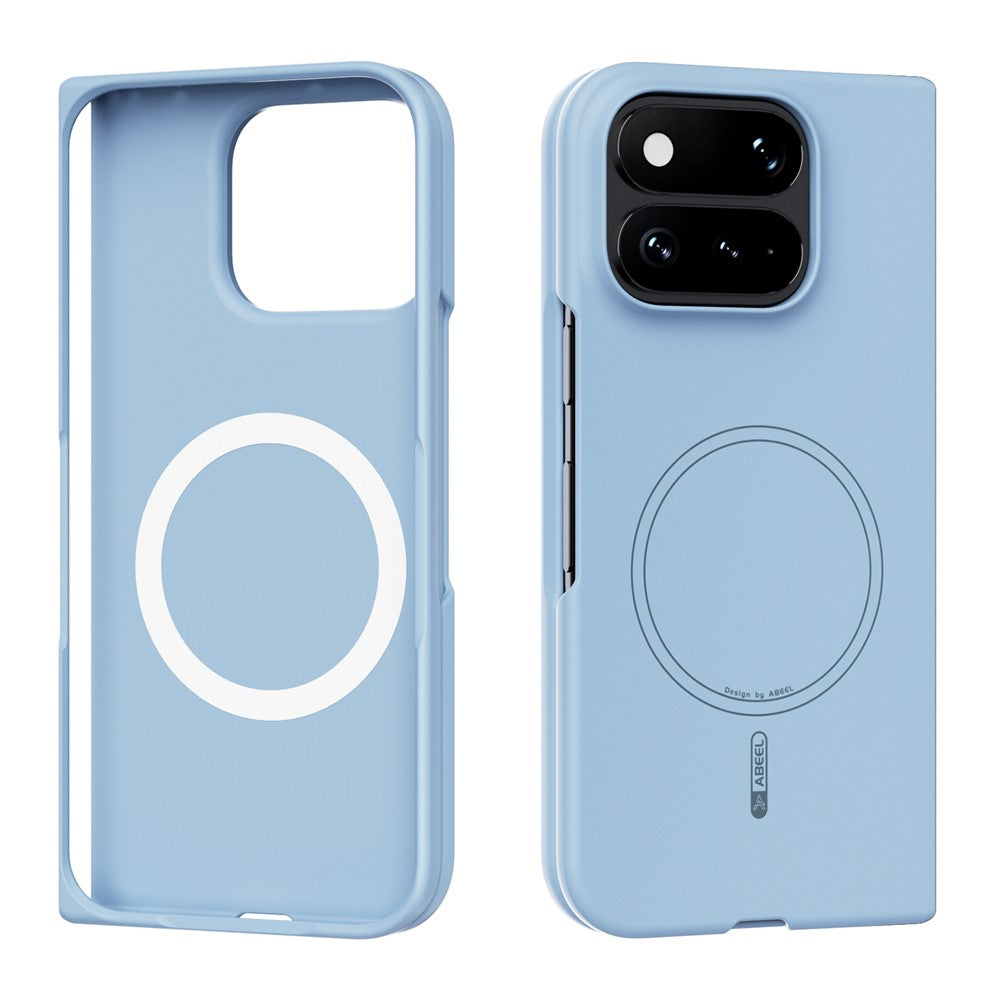ABEEL Magnetic Case For Google Pixel 11 Pro Fold Skin Touch Liquid Silicone Phone Back Cover - Image 8