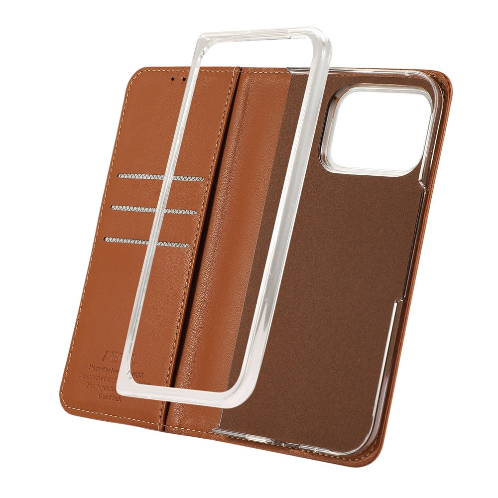 ABEEL For Google Pixel 11 Pro Fold Phone Case RFID Blocking Vegan Leather Flip Cover - Image 3